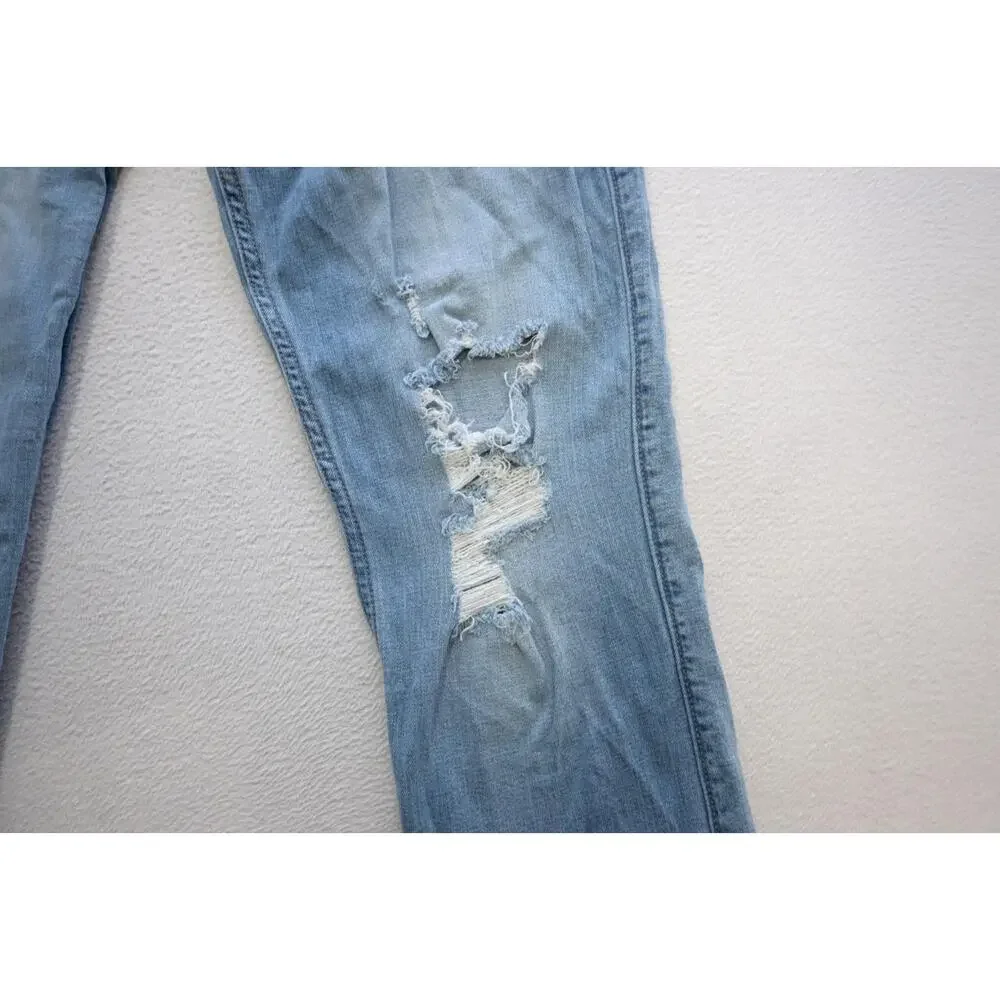 Hollister California Slim Straight Stretch Zip Fly Blue‎ Jeans Mens 31 x 32
